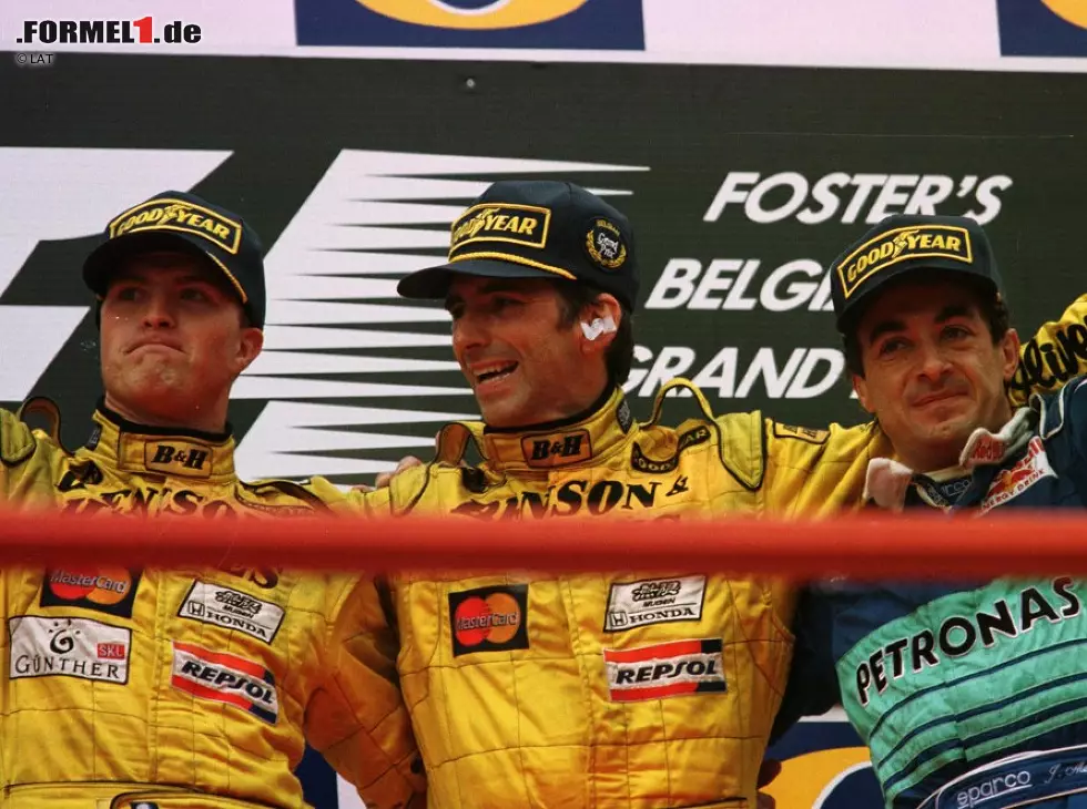 Foto zur News: Ralf Schumacher, Jean Alesi