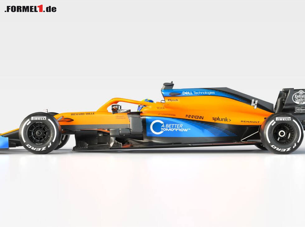 Foto zur News: Präsentation McLaren MCL35