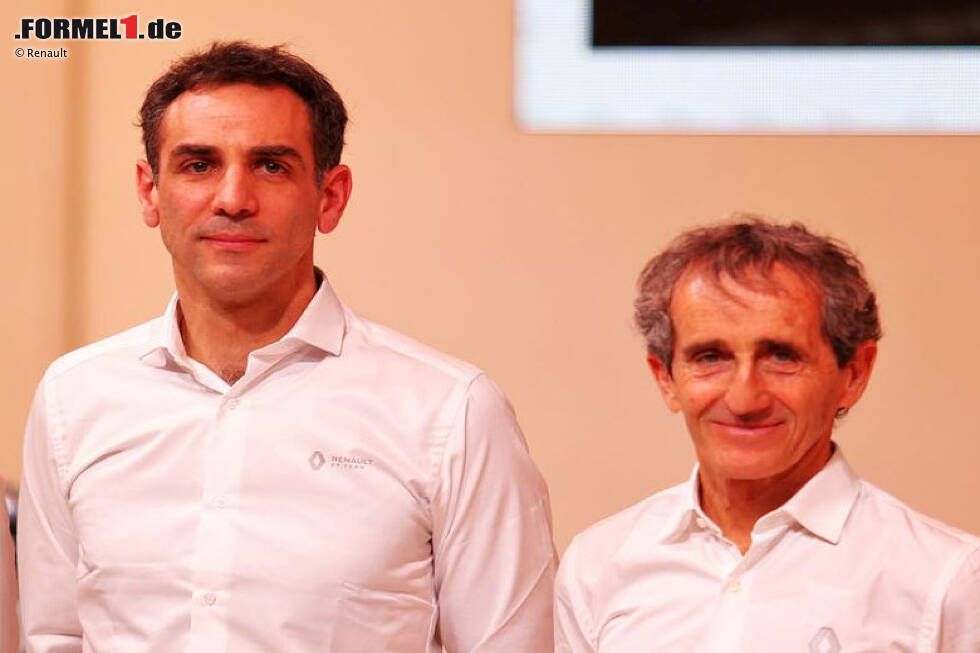 Foto zur News: Cyril Abiteboul, Alain Prost
