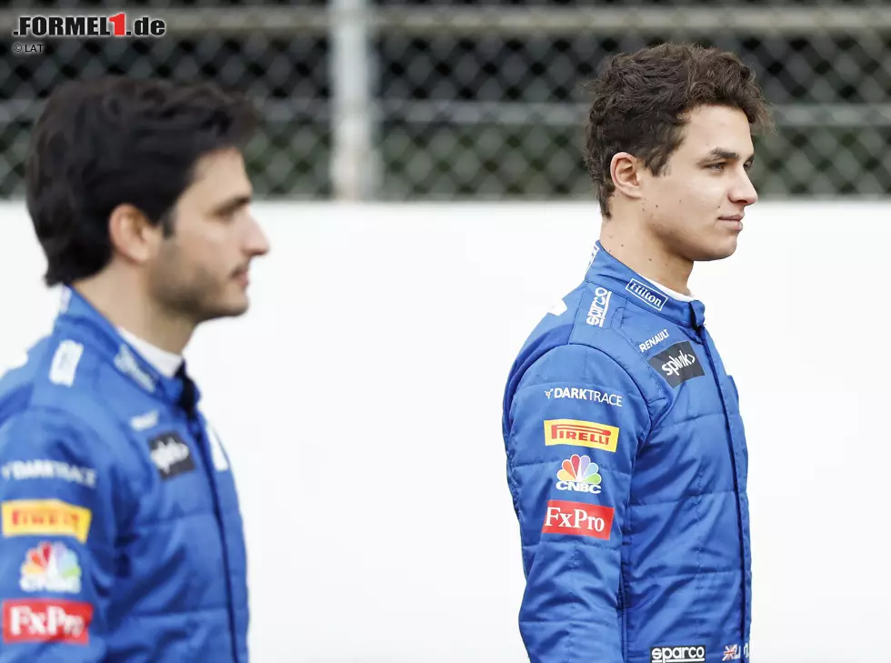 Foto zur News: Lando Norris, Carlos Sainz