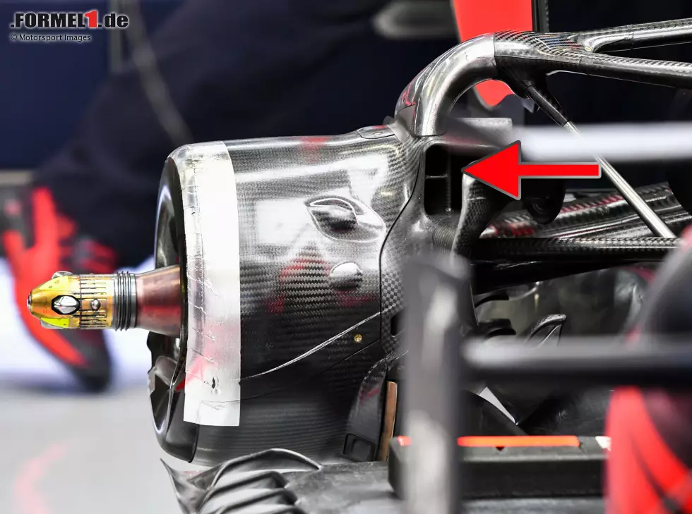 Hintere Bremsbelüftung Red Bull RB16 Foto zur News: Hintere Bremsbelüftung Red Bull RB16