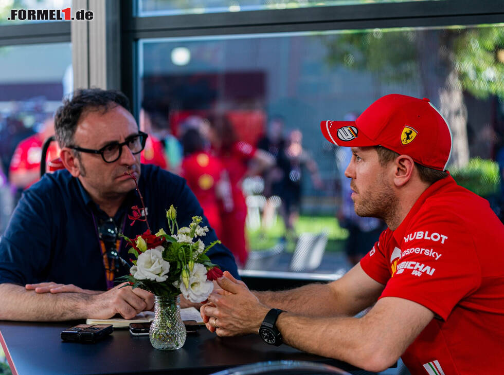 Foto zur News: Roberto Chinchero und Sebastian Vettel
