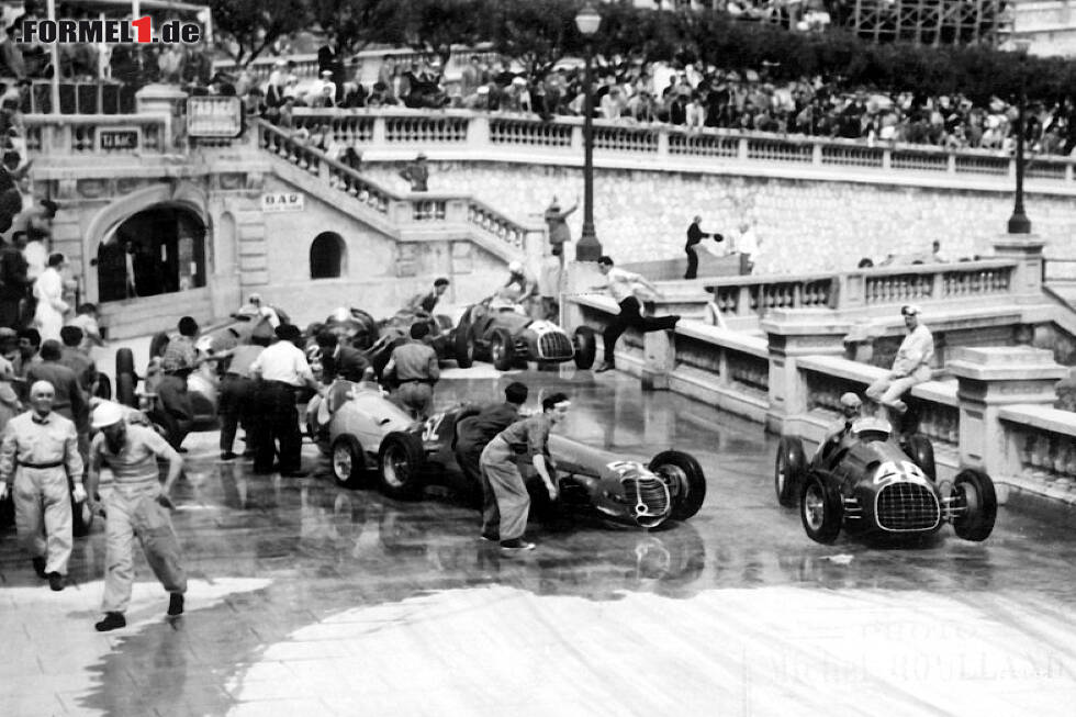 Foto zur News: Startunfall Monaco 1951