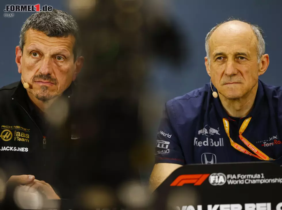 Foto zur News: Günther Steiner und Franz Tost