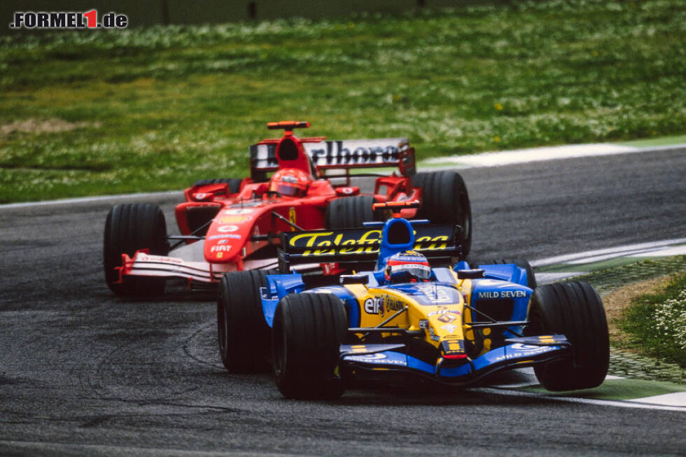 Foto zur News: Fernando Alonso, Michael Schumacher