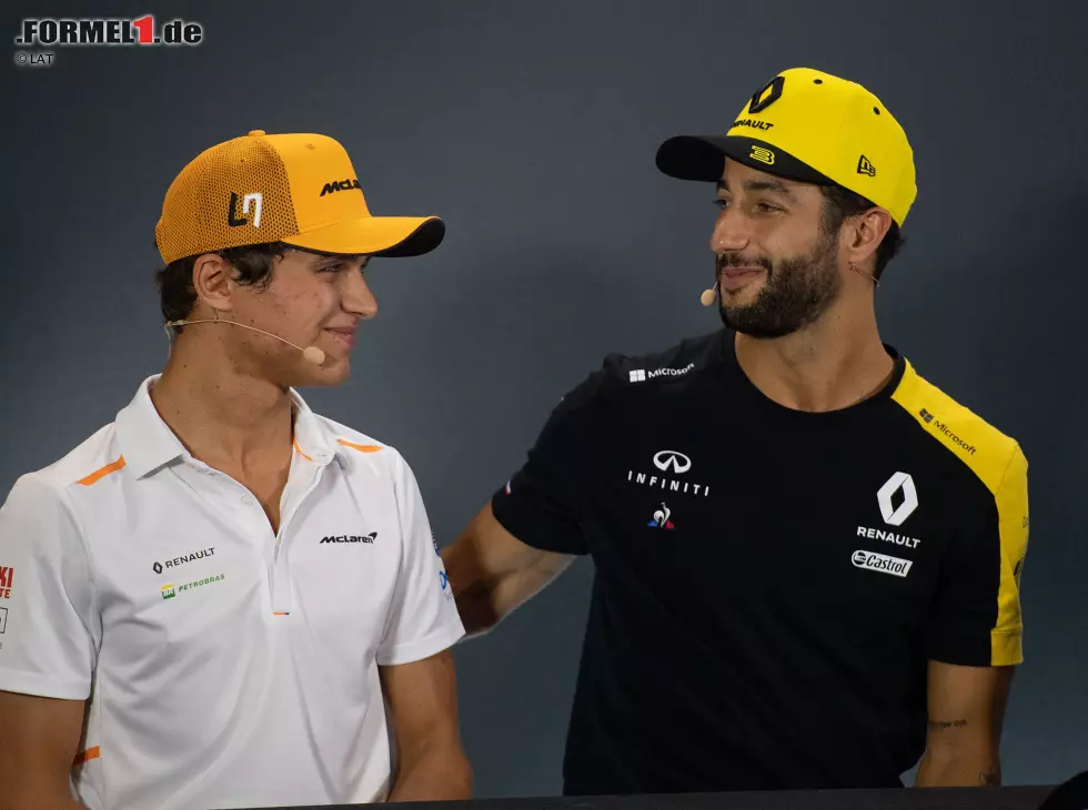 Foto zur News: Lando Norris, Daniel Ricciardo