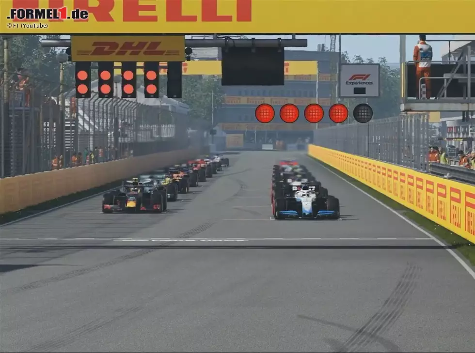 Foto zur News: Alexander Albon, George Russell