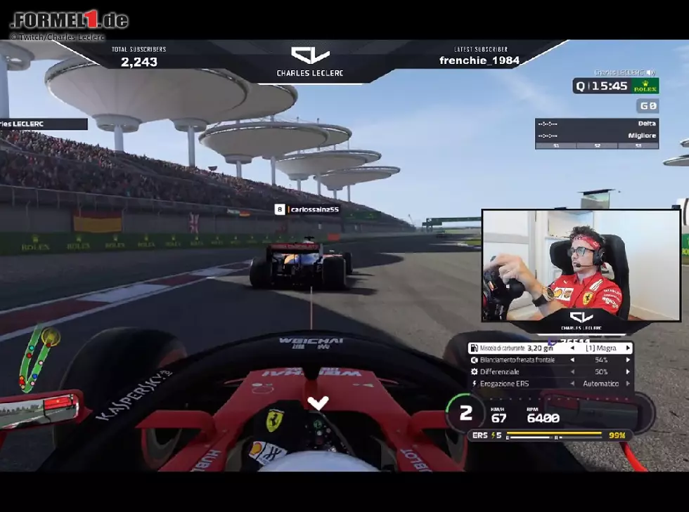 Foto zur News: Charles Leclerc