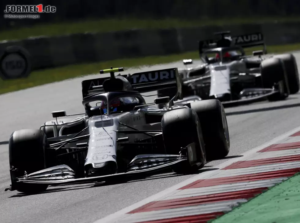 Pierre Gasly, Daniil Kwjat Foto zur News: Pierre Gasly, Daniil Kwjat