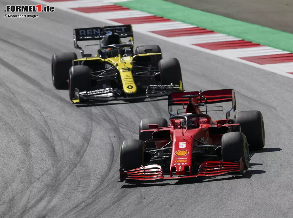 Sebastian Vettel, Daniel Ricciardo Foto zur News: Sebastian Vettel, Daniel Ricciardo