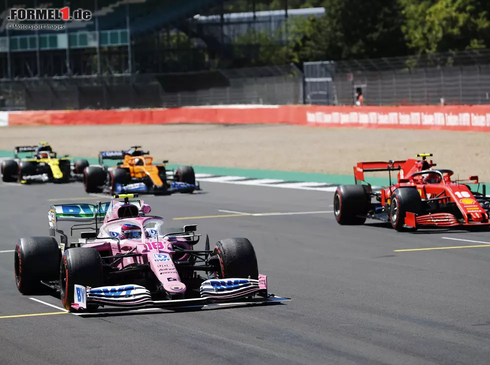 Lance Stroll, Charles Leclerc, Carlos Sainz, Esteban Ocon Foto zur News: Lance Stroll, Charles Leclerc, Carlos Sainz, Esteban Ocon