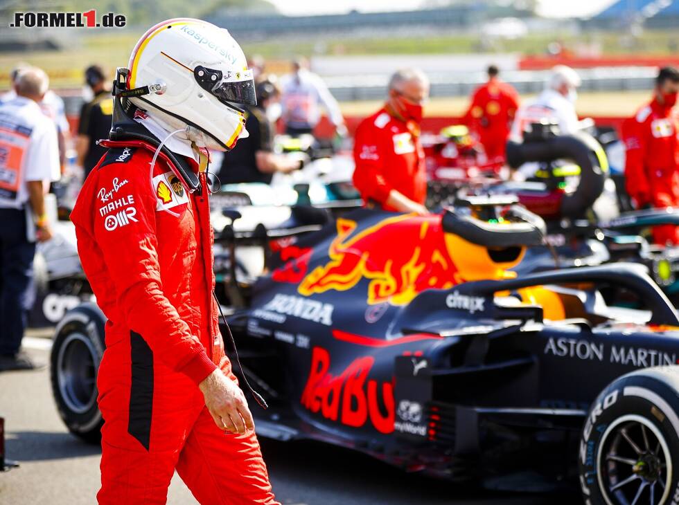 Foto zur News: Sebastian Vettel, Max Verstappen