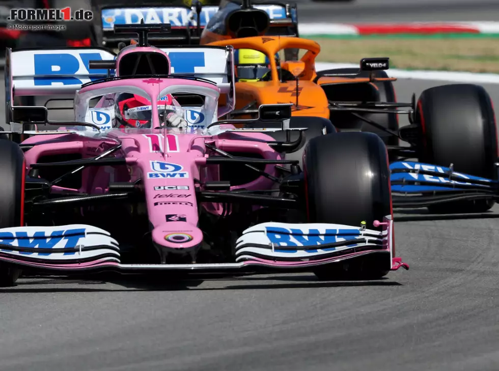 Lando Norris, Sergio Perez Foto zur News: Lando Norris, Sergio Perez