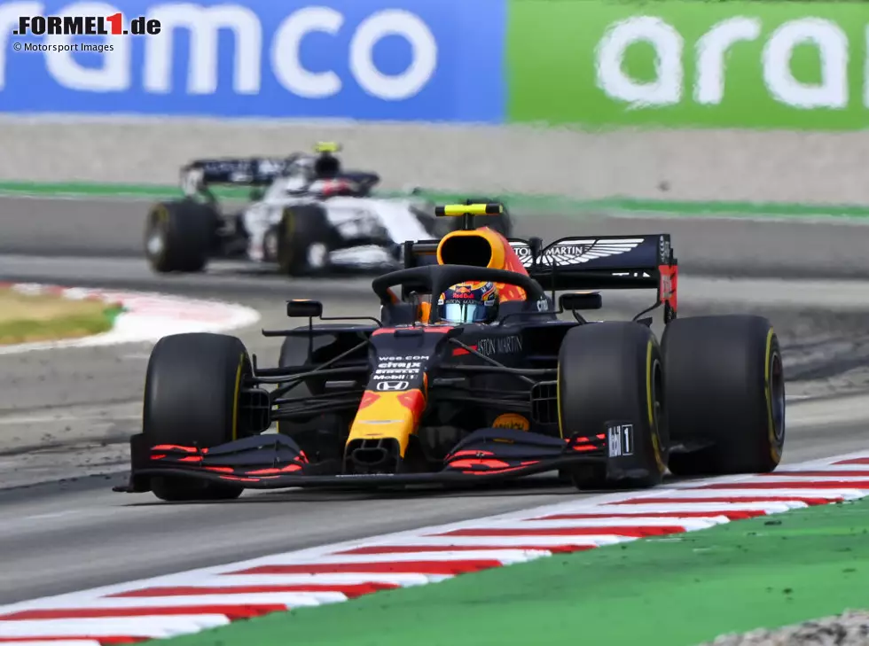 Foto zur News: Alexander Albon, Pierre Gasly