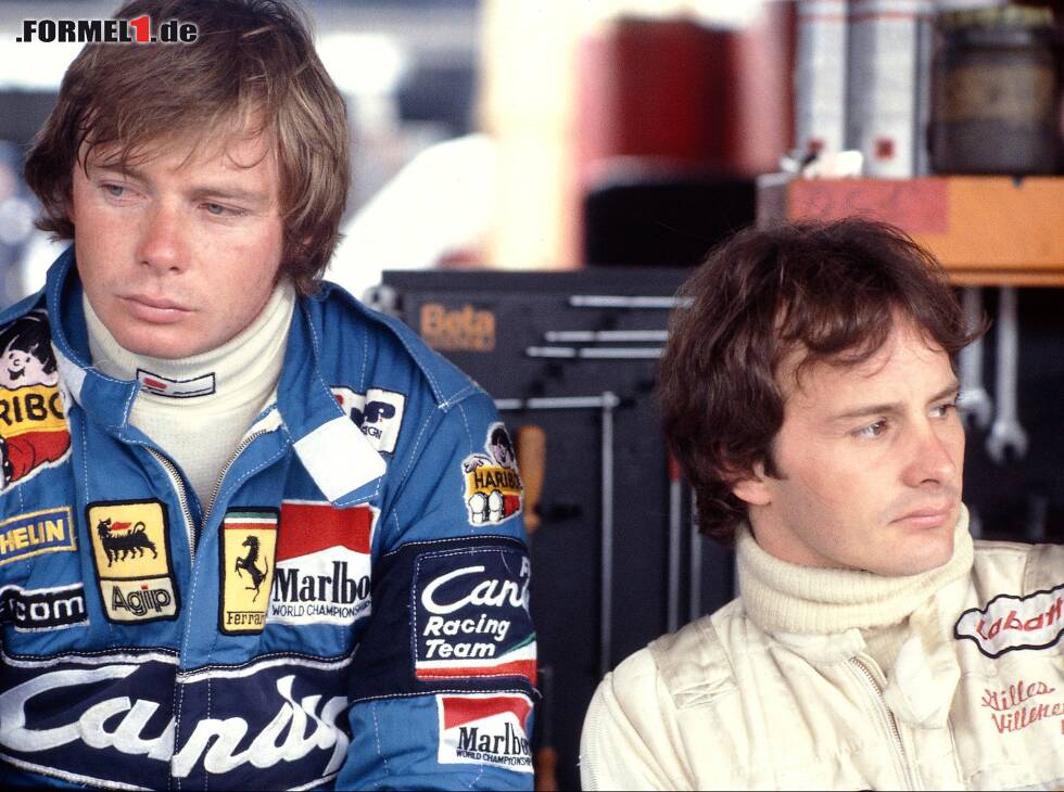 Foto zur News: Didier Pironi, Gilles Villeneuve