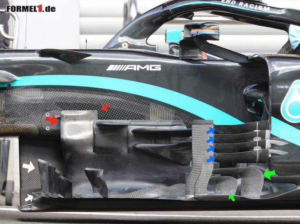 Foto zur News: Mercedes W11: Updates in Spa