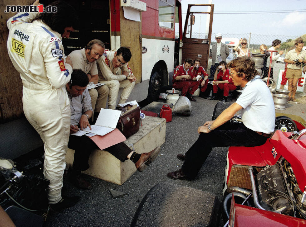Foto zur News: Emerson Fittipaldi, Jochen Rindt