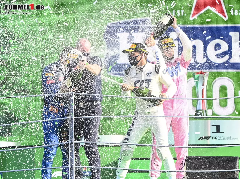 Carlos Sainz, Pierre Gasly, Lance Stroll Foto zur News: Carlos Sainz, Pierre Gasly, Lance Stroll