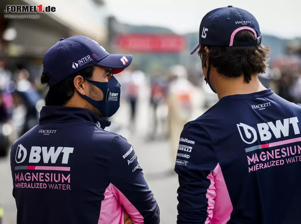 Sergio Perez, Lance Stroll Foto zur News: Sergio Perez, Lance Stroll