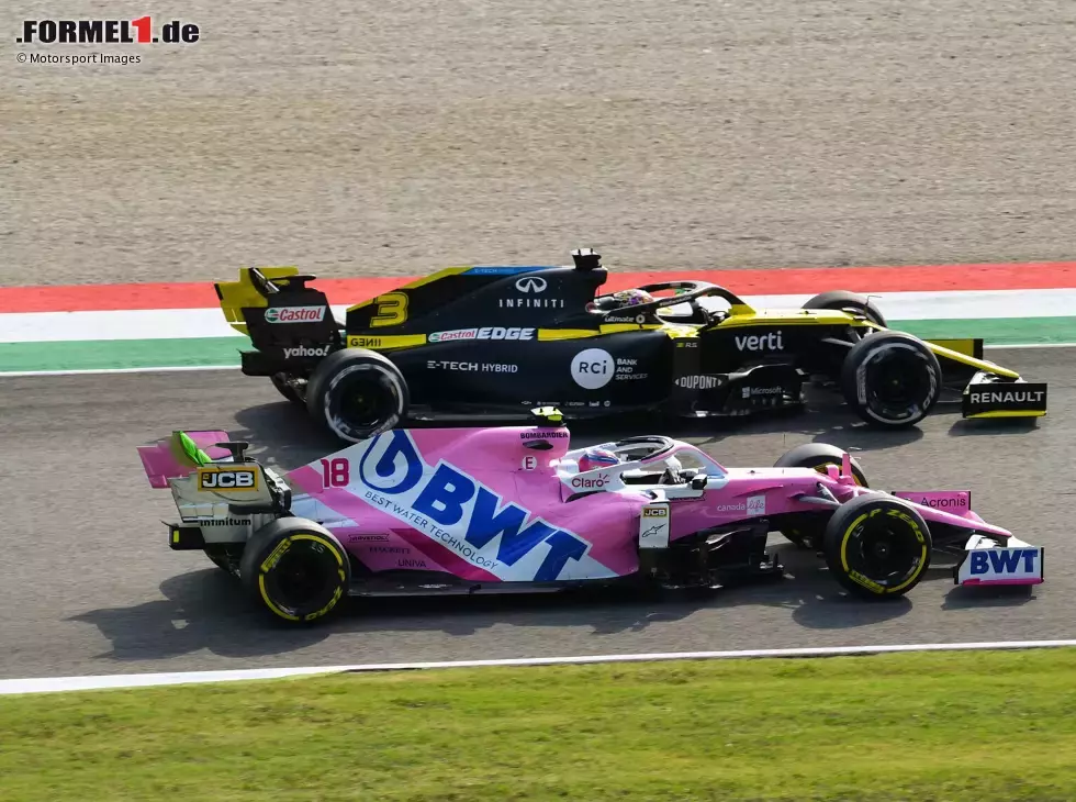 Daniel Ricciardo, Lance Stroll Foto zur News: Daniel Ricciardo, Lance Stroll