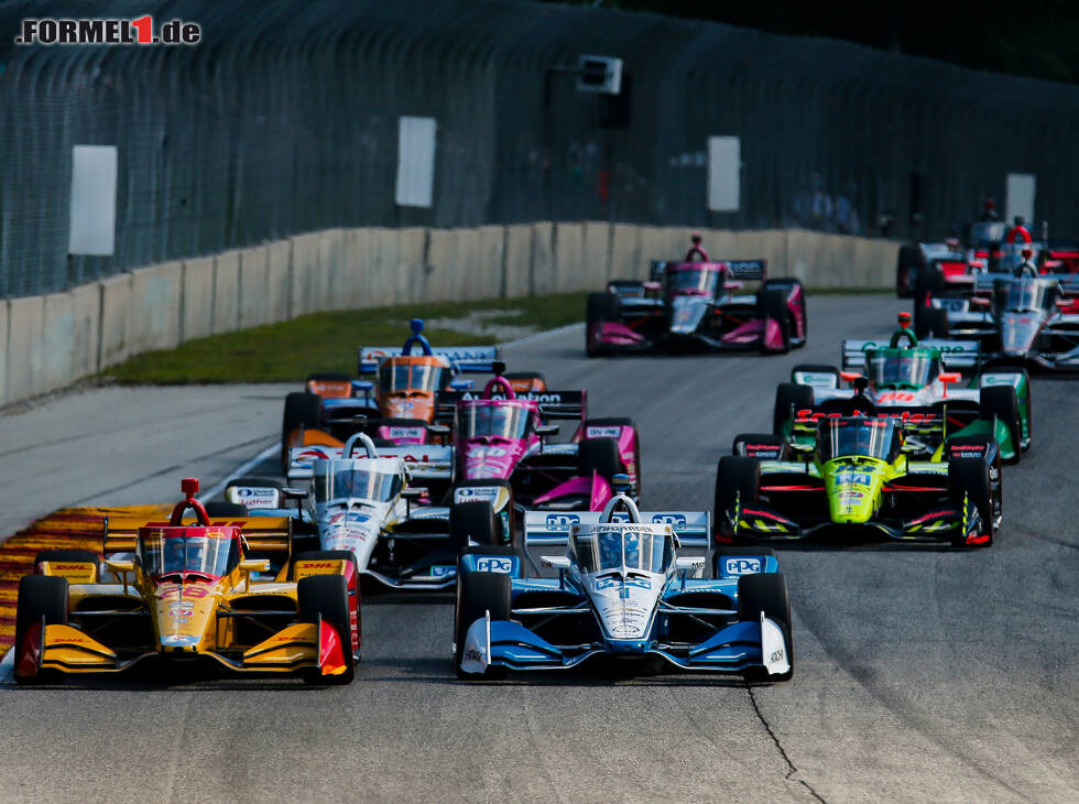 Foto zur News: IndyCar-Action in Elkhart Lake 2020