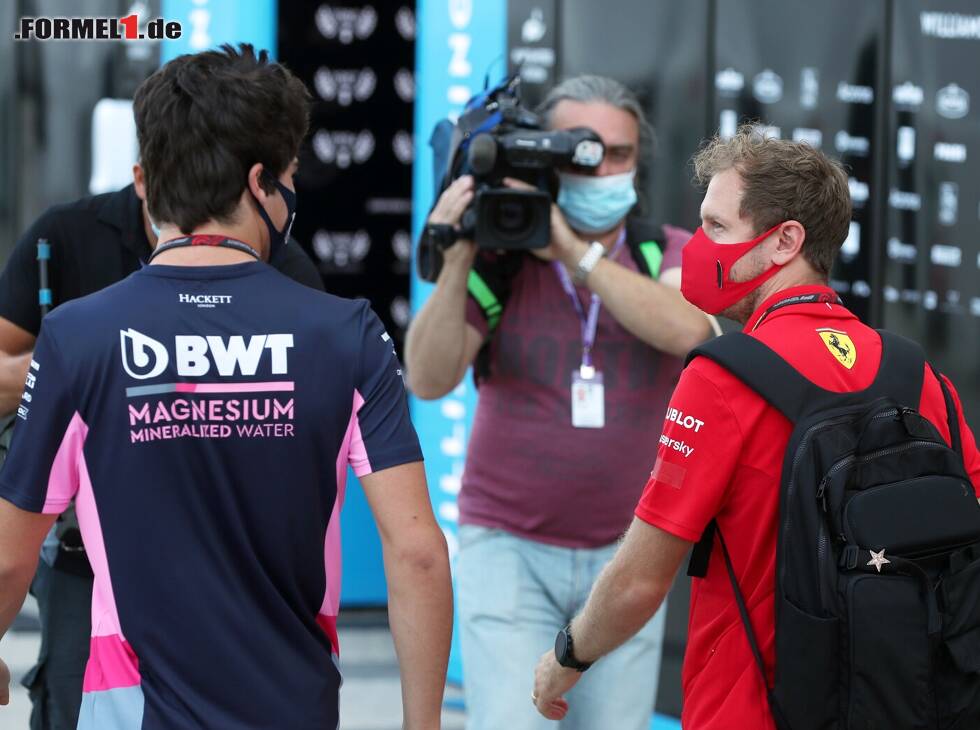 Foto zur News: Sebastian Vettel, Lance Stroll