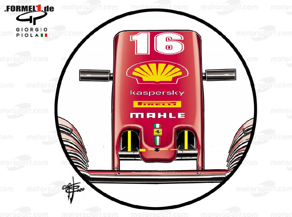 Foto zur News: Ferrari-Nase