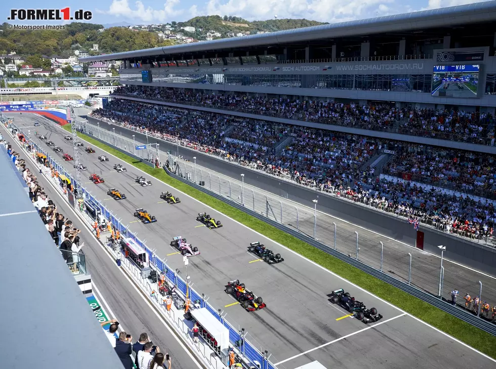 Foto zur News: Start in Sotschi