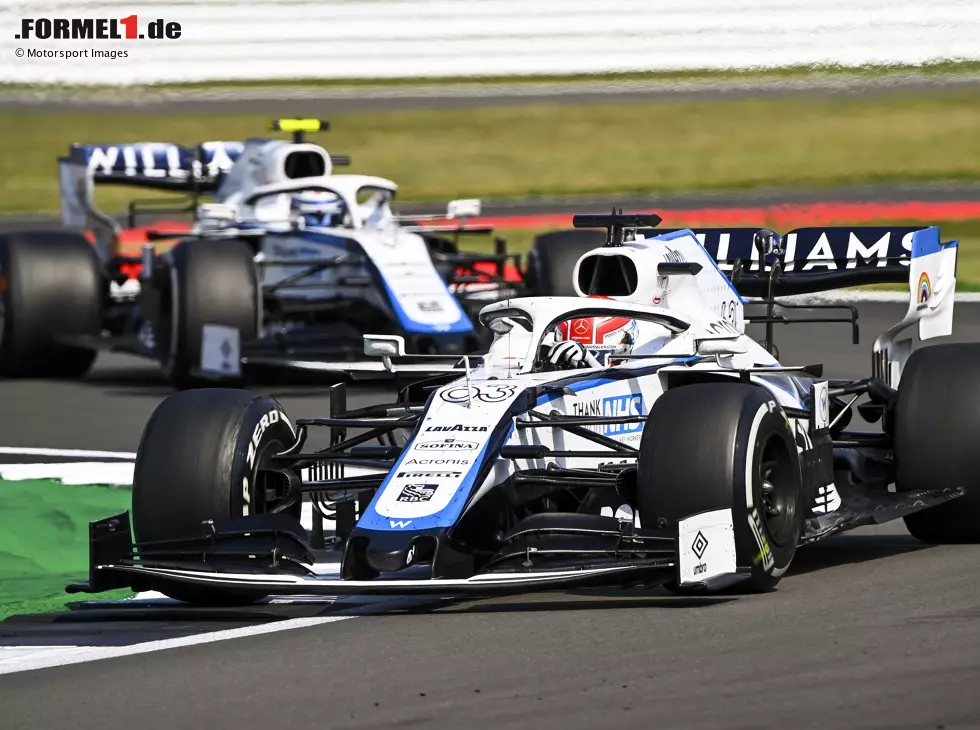 George Russell, Nicholas Latifi Foto zur News: George Russell, Nicholas Latifi