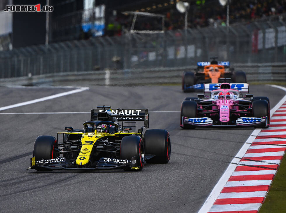 Foto zur News: Daniel Ricciardo, Sergio Perez, Carlos Sainz