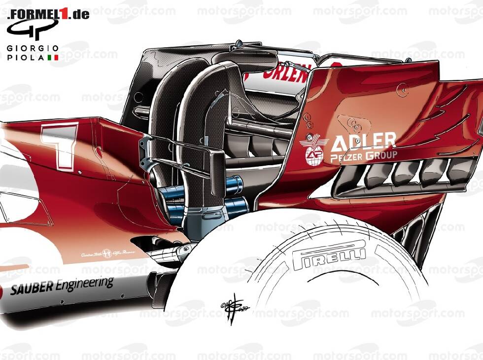 Foto zur News: Alfa-Romeo-Heckflügel 2020
