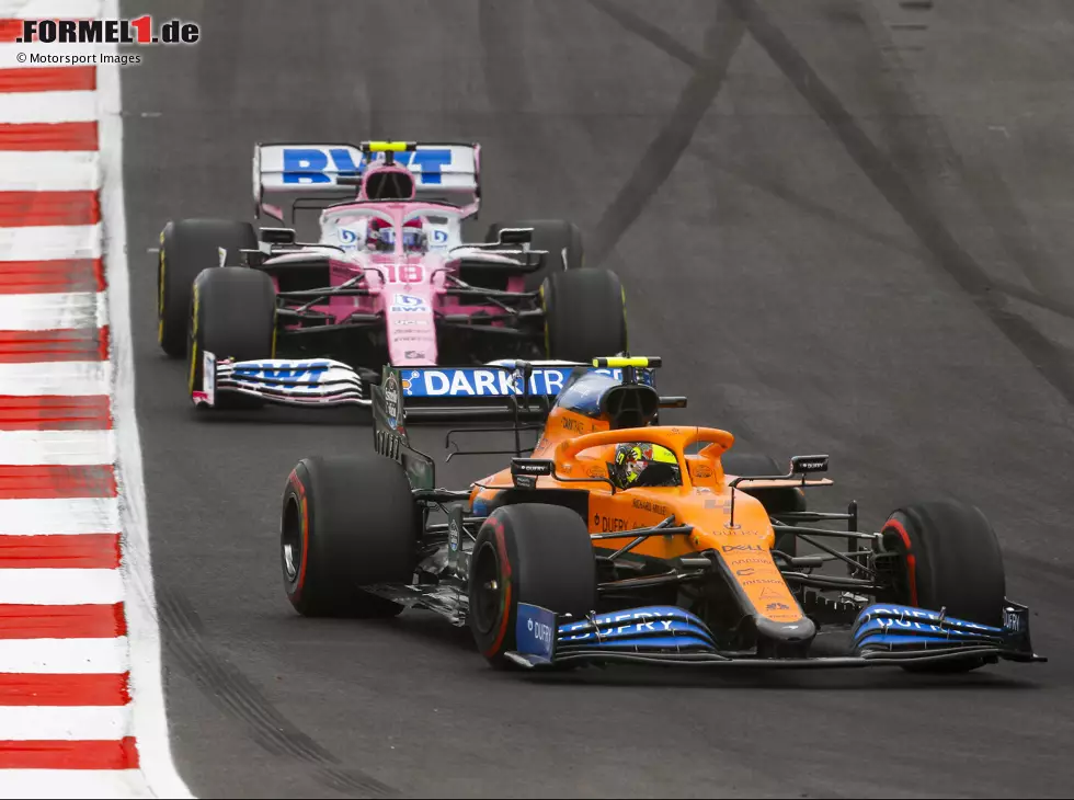 Foto zur News: Lando Norris, Lance Stroll