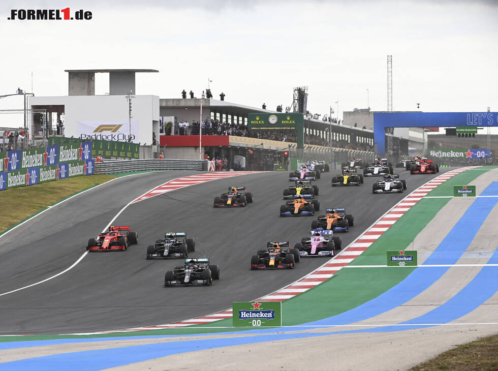 Foto zur News: Lewis Hamilton, Valtteri Bottas, Max Verstappen, Charles Leclerc, Sergio Perez