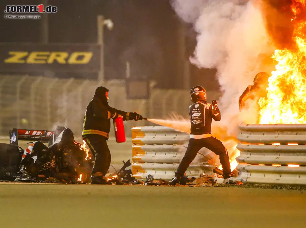 Foto zur News: Romain Grosjean