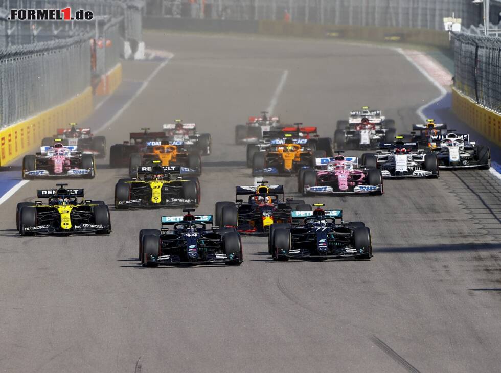 Foto zur News: Formel-1-Start in Sotschi/Russland 2020