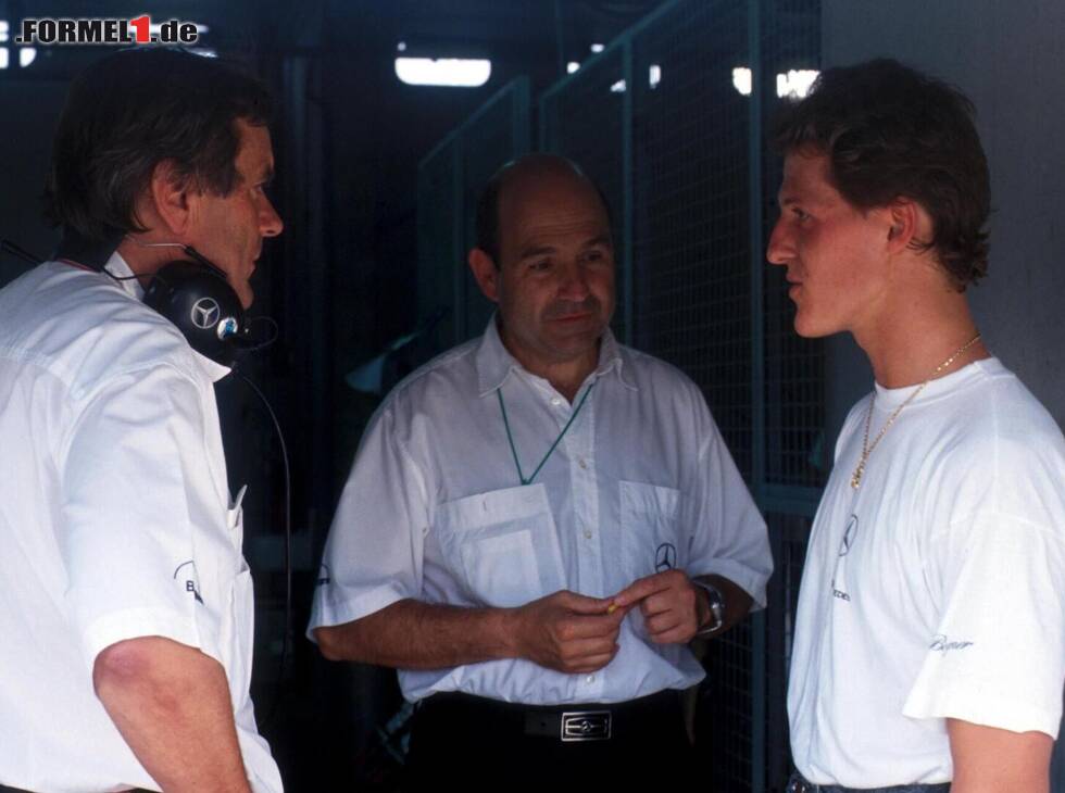 Foto zur News: Michael Schumacher, Peter Sauber