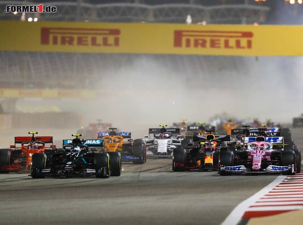 Valtteri Bottas, Sergio Perez, Charles Leclerc, Max Verstappen Foto zur News: Valtteri Bottas, Sergio Perez, Charles Leclerc, Max Verstappen