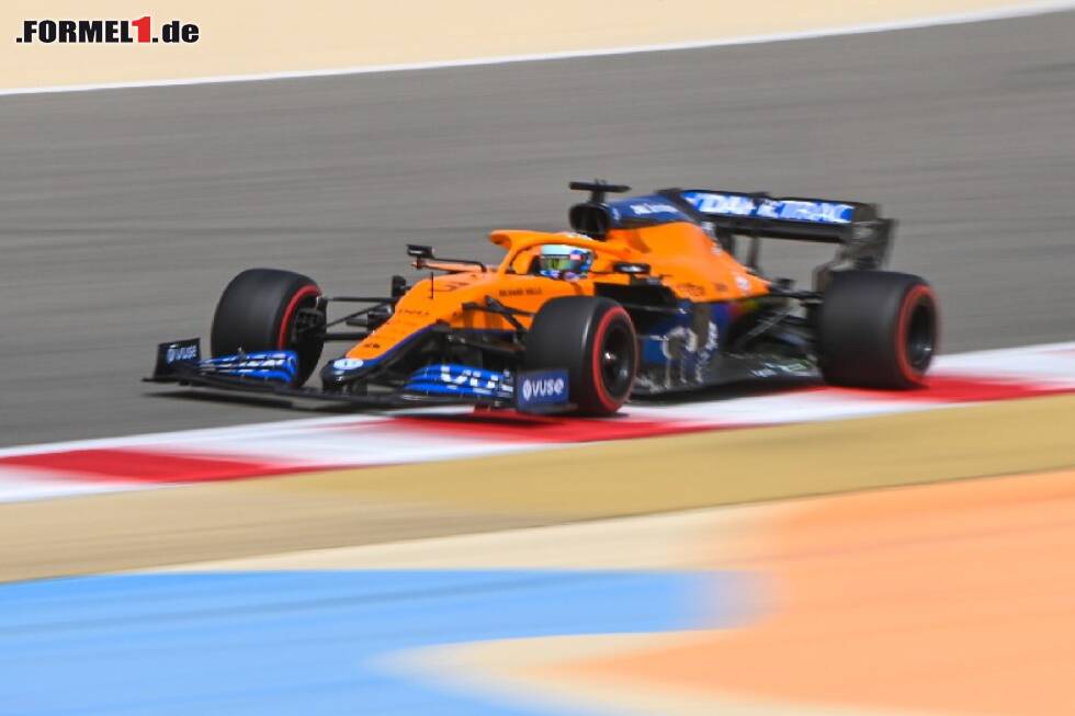 Foto zur News: Daniel Ricciardo McLaren Bahrain Test