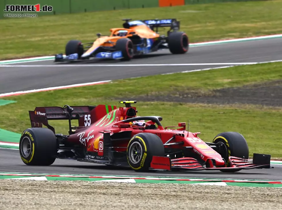 Carlos Sainz Ferrari Imola Foto zur News: Carlos Sainz Ferrari Imola