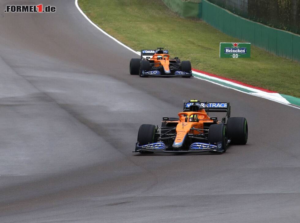 Foto zur News: Lando Norris, Daniel Ricciardo