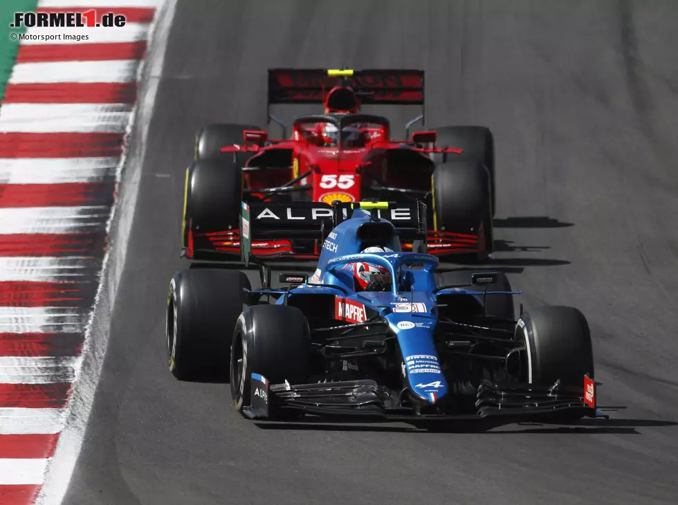 Esteban Ocon, Carlos Sainz Foto zur News: Esteban Ocon, Carlos Sainz