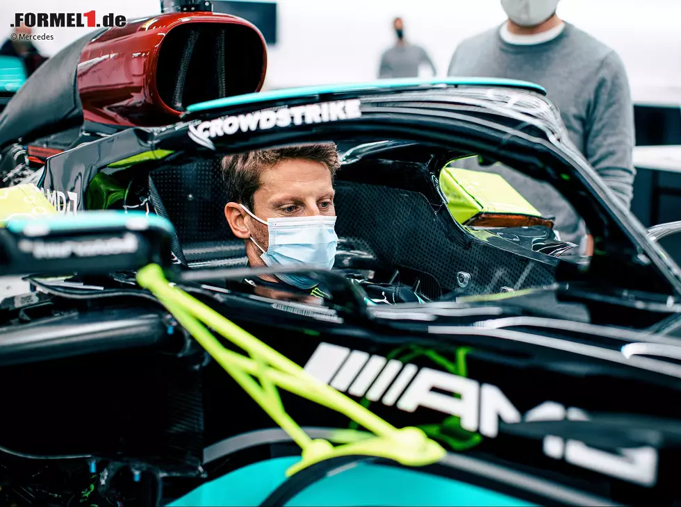 Foto zur News: Romain Grosjean