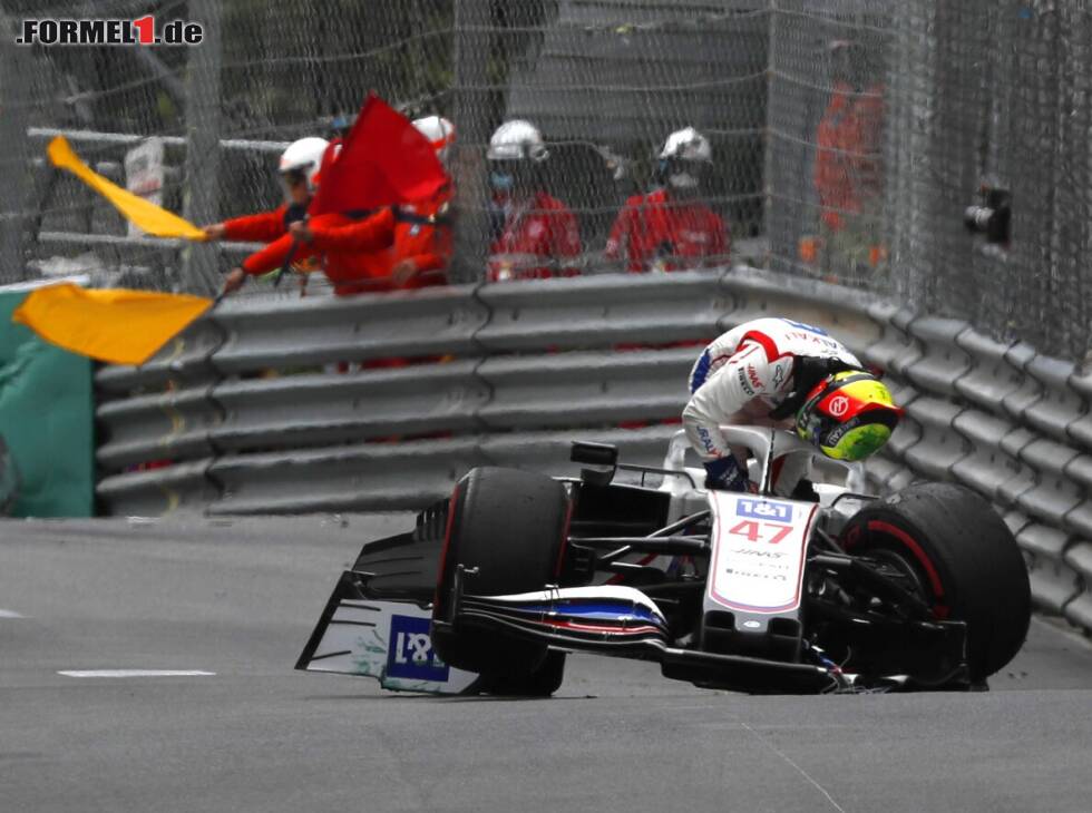 Foto zur News: Mick Schumacher, Unfall in Monaco