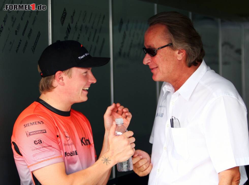 Kimi Räikkönen, Karim Ojjeh Foto zur News: Kimi Räikkönen, Karim Ojjeh