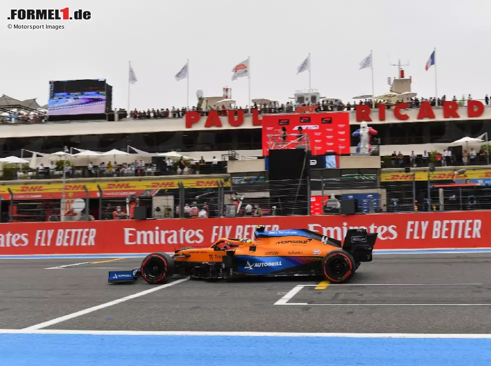 Foto zur News: Lando Norris McLaren