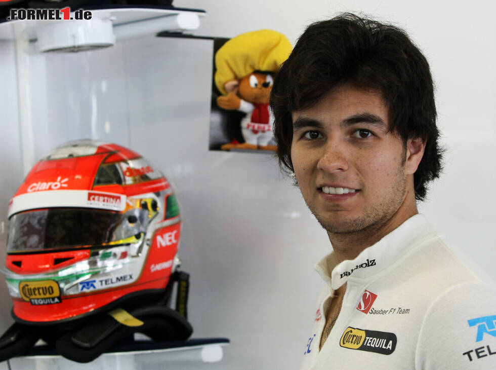 Foto zur News: Sergio Perez (Sauber) in seiner ersten Formel-1-Saison 2011 für Sauber
