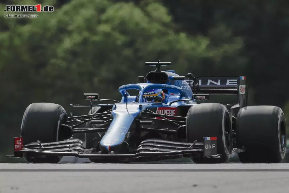 Foto zur News: Fernando Alonso (Alpine) beim Österreich-Grand-Prix der Formel 1 auf dem Red-Bull-Ring in Spielberg