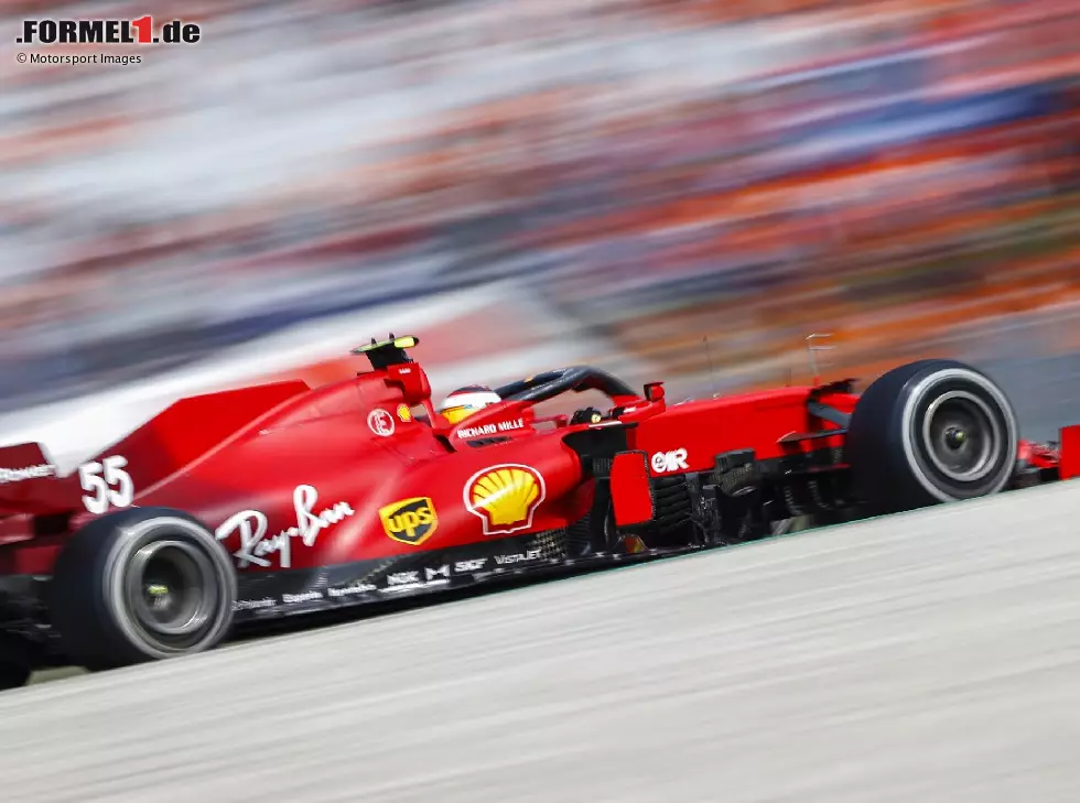Carlos Sainz (Ferrari) beim Österreich-Grand-Prix der Formel 1 auf dem Red-Bull-Ring in Spielberg Foto zur News: Carlos Sainz (Ferrari) beim Österreich-Grand-Prix der Formel 1 auf dem Red-Bull-Ring in Spielberg