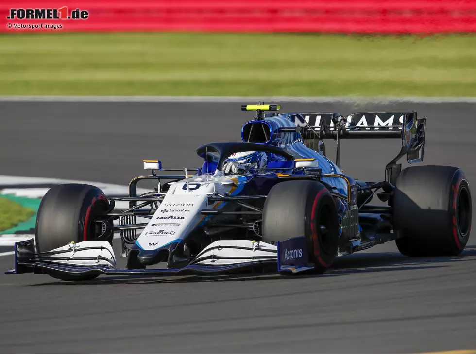 Foto zur News: Nicholas Latifi (Williams) im Qualifying zum Formel-1-Rennen in Silverstone, Großbritannien