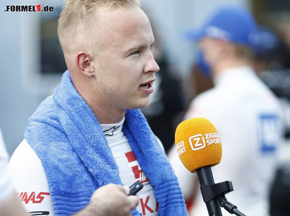Foto zur News: Formel-1-Fahrer Nikita Masepin vom Team Haas im Interview